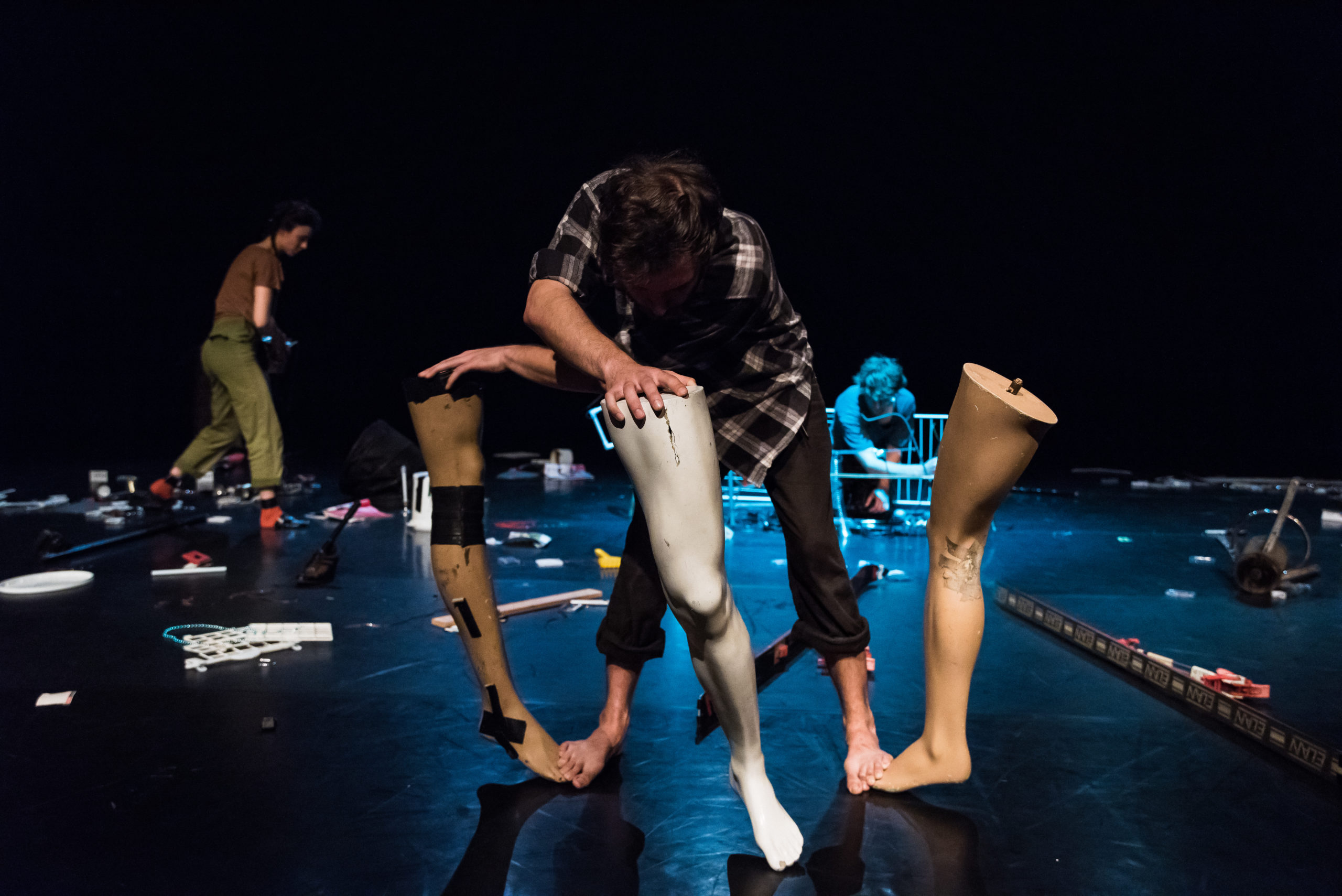 Neerpelt, Belgique, le 30 mai 2018. Mismo Nismo présente Noise Circus dans le cadre des preselections de Circus Next Platform.